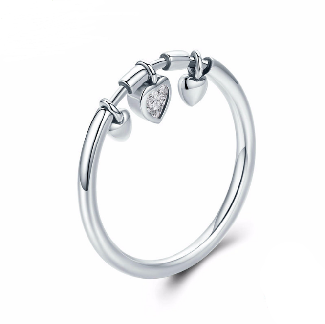 Triple Heart Ring