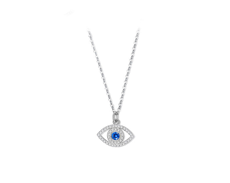 Evil Eye Zircon Necklace