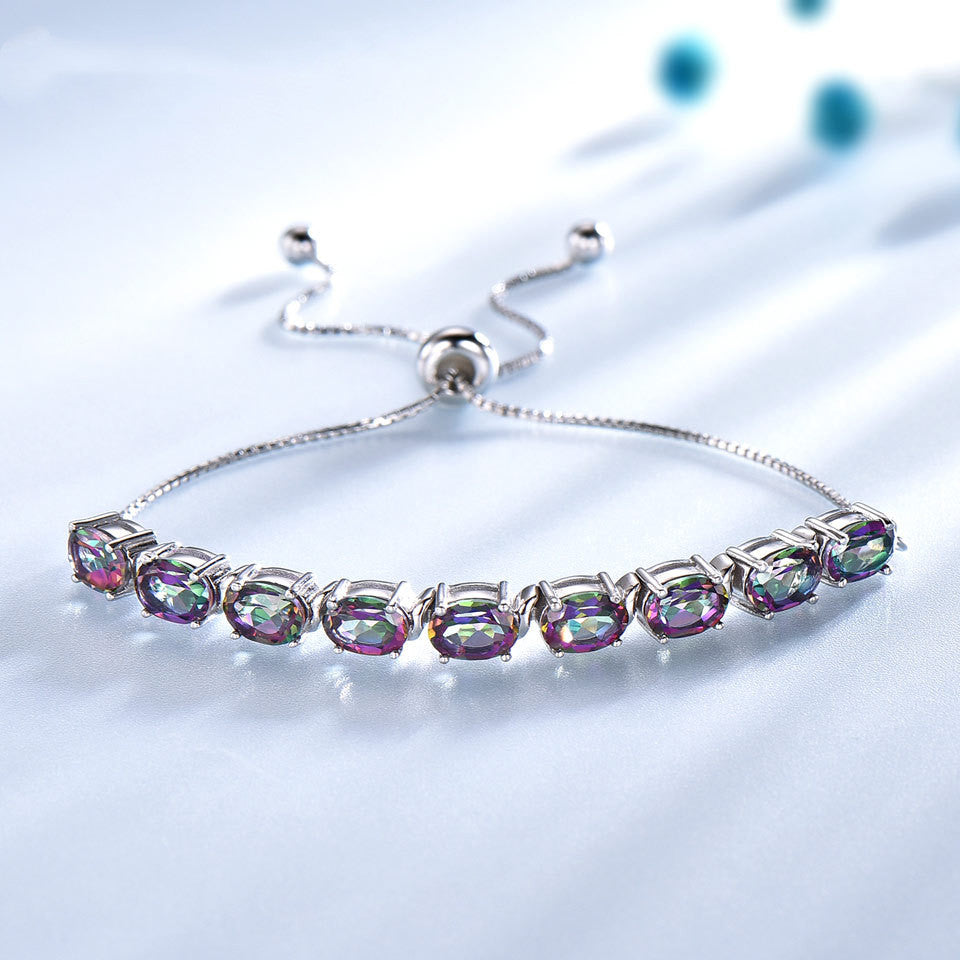 Oval Topaz Bracelet