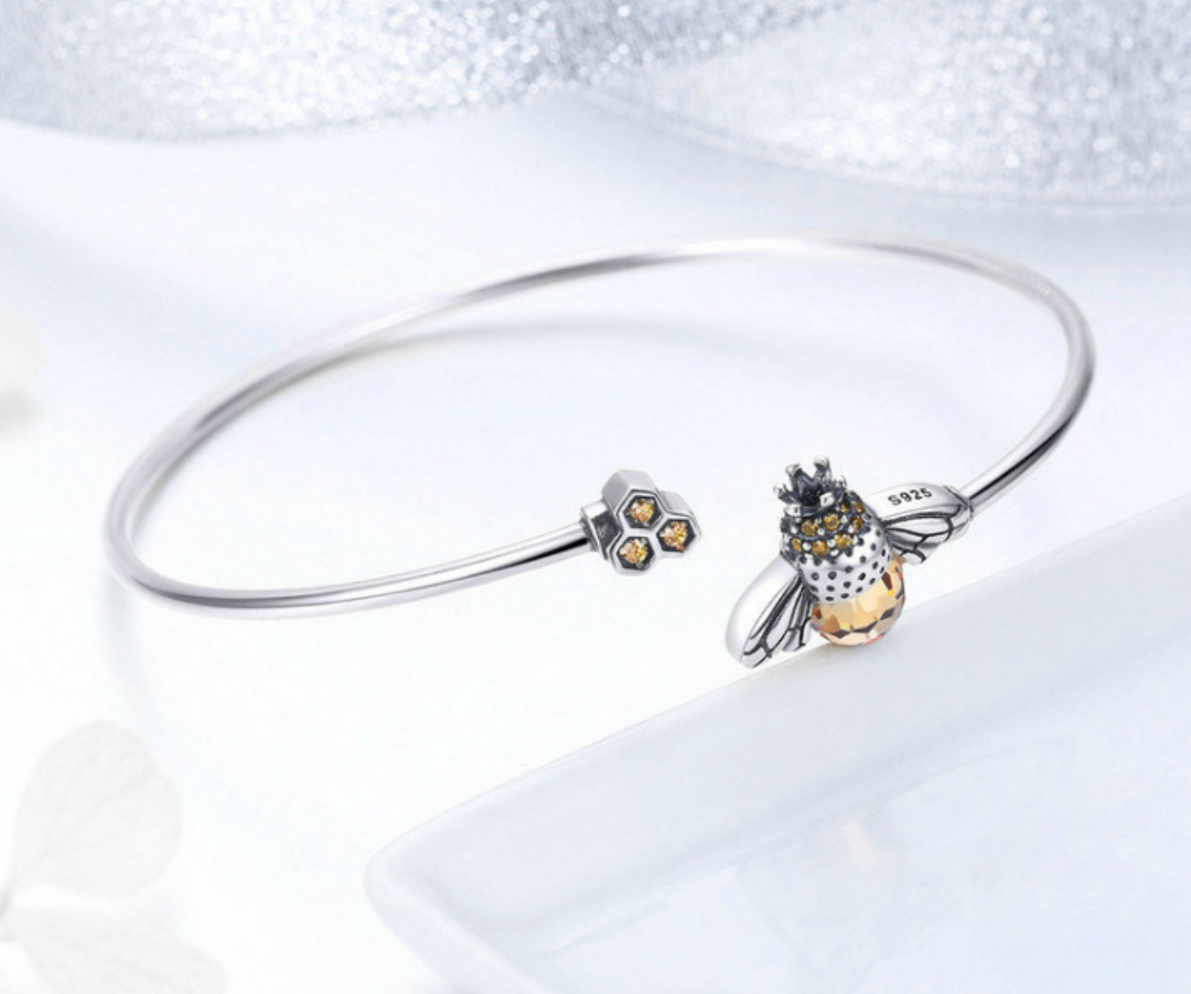 Bee Zircon Bracelet