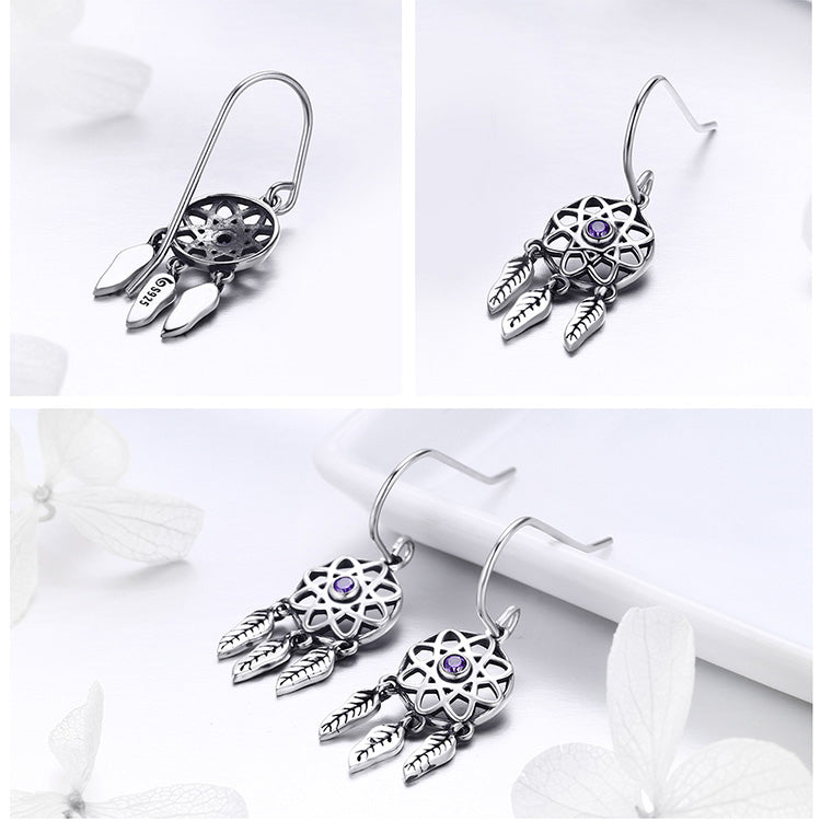 Dreamcatcher Dangle Earrings