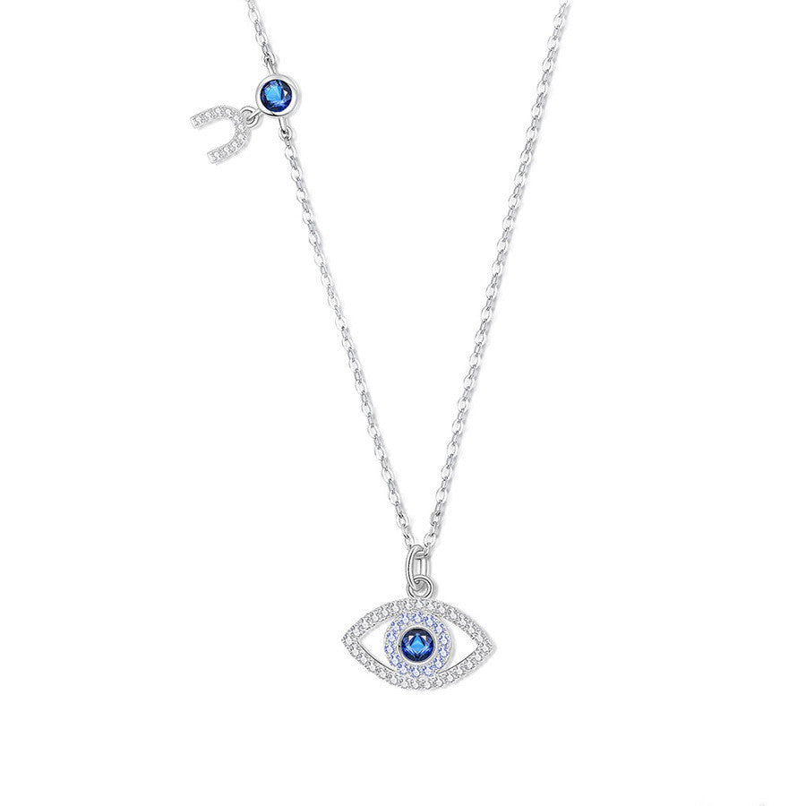 Evil Eye Zircon Necklace