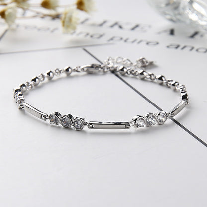 Clusters Zircon Bracelet