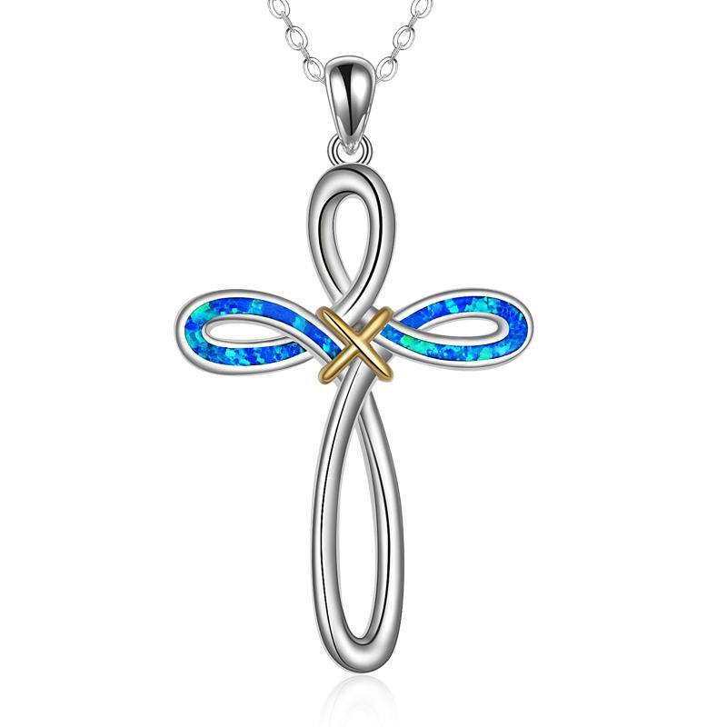 Infinity Opal Necklace