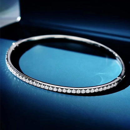 Row Zircon Bracelet