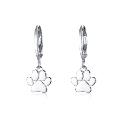 Puppy Claw Dangle Earrings