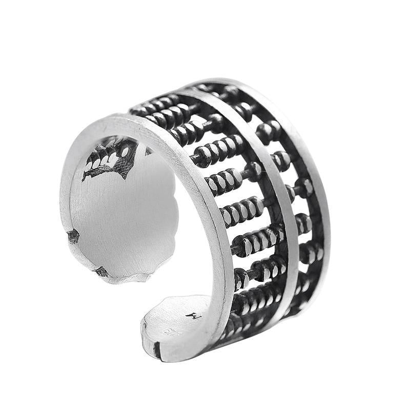 Lucky Abacus Open Ring