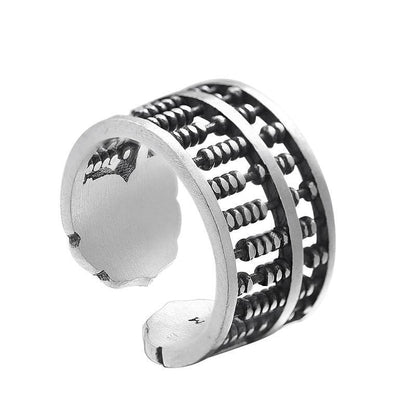 Lucky Abacus Open Ring