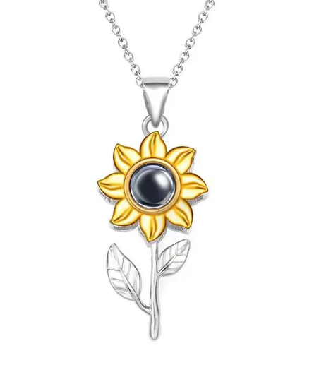 Sunflower Necklace