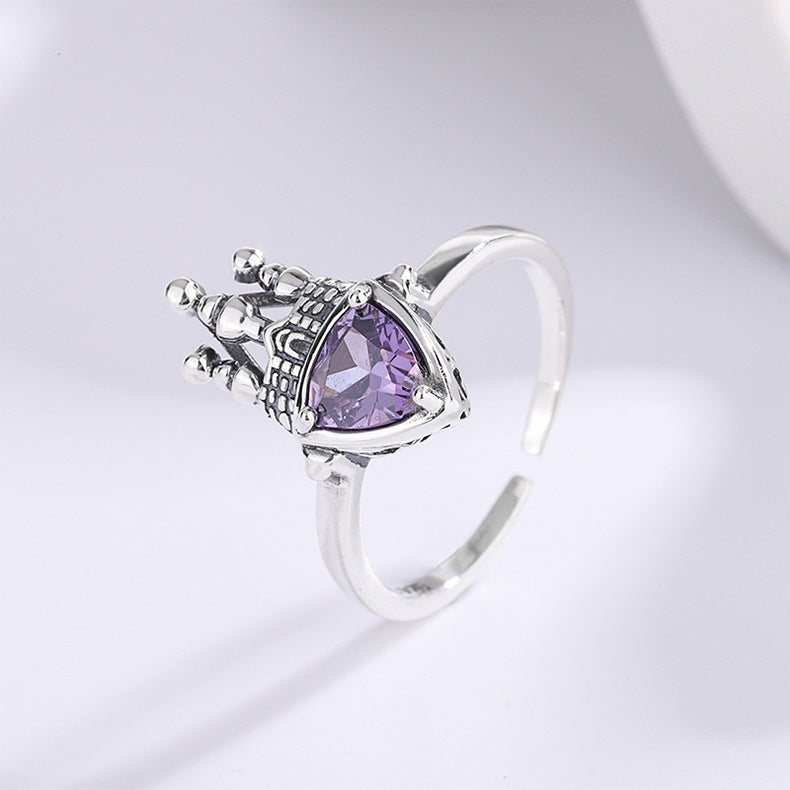 Castle Zircon Ring