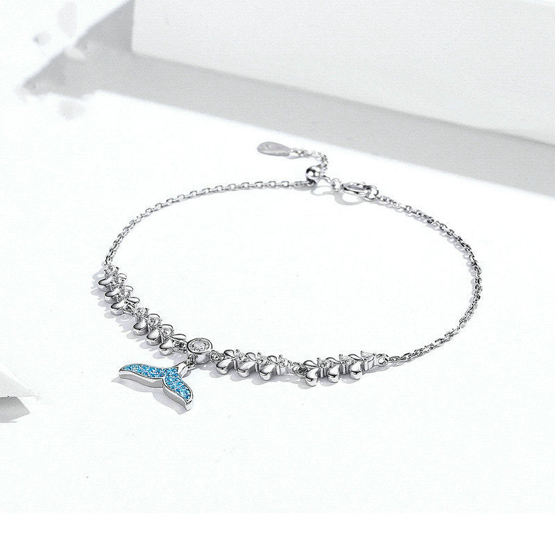 Blue Mermaid Zircon Bracelet