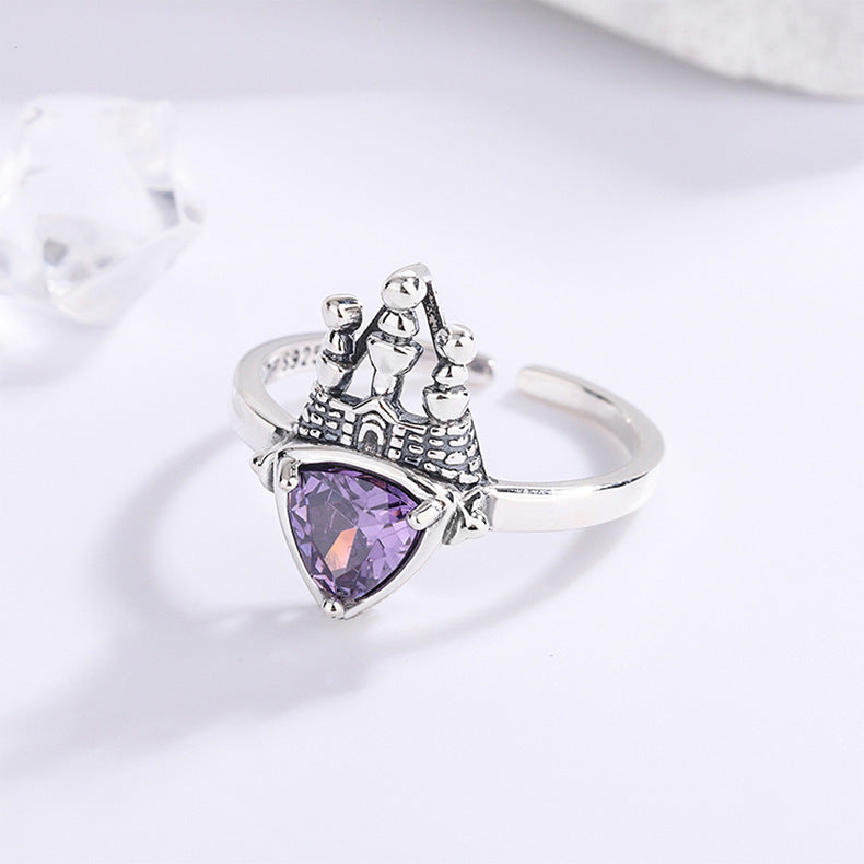 Castle Zircon Ring