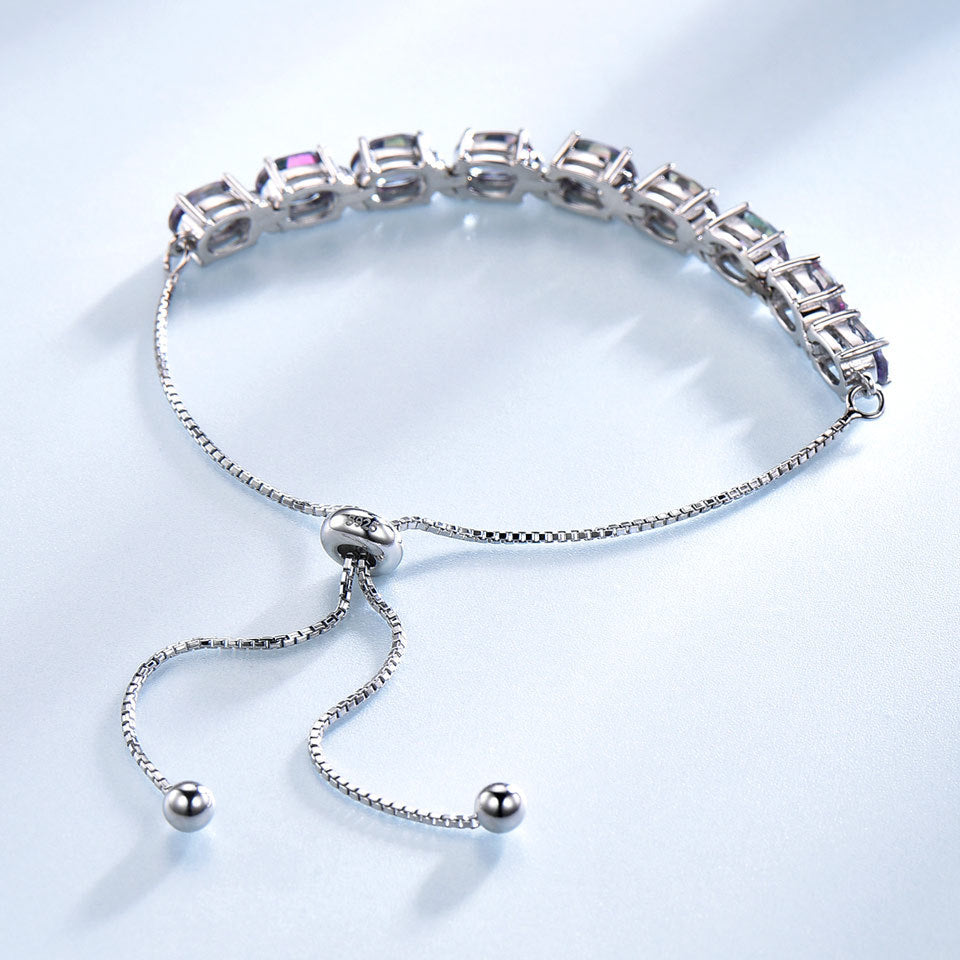 Oval Topaz Bracelet